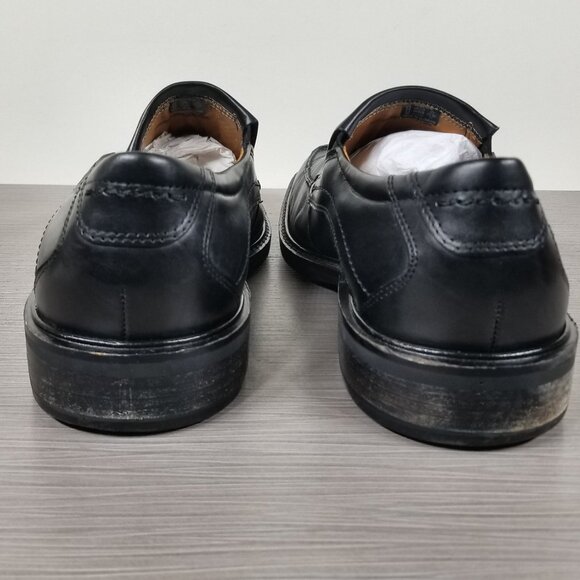 ECCO Windsor Apron Toe Slip-On, Black Leather, Mens Size 12-12.5 M / 46 - Picture 6 of 13